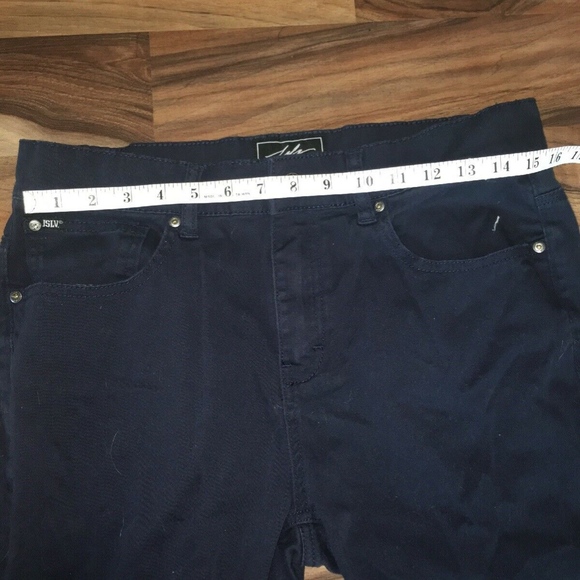 JSLV DARK BLUE PANTS 34 Spandex Waist - Picture 3 of 8